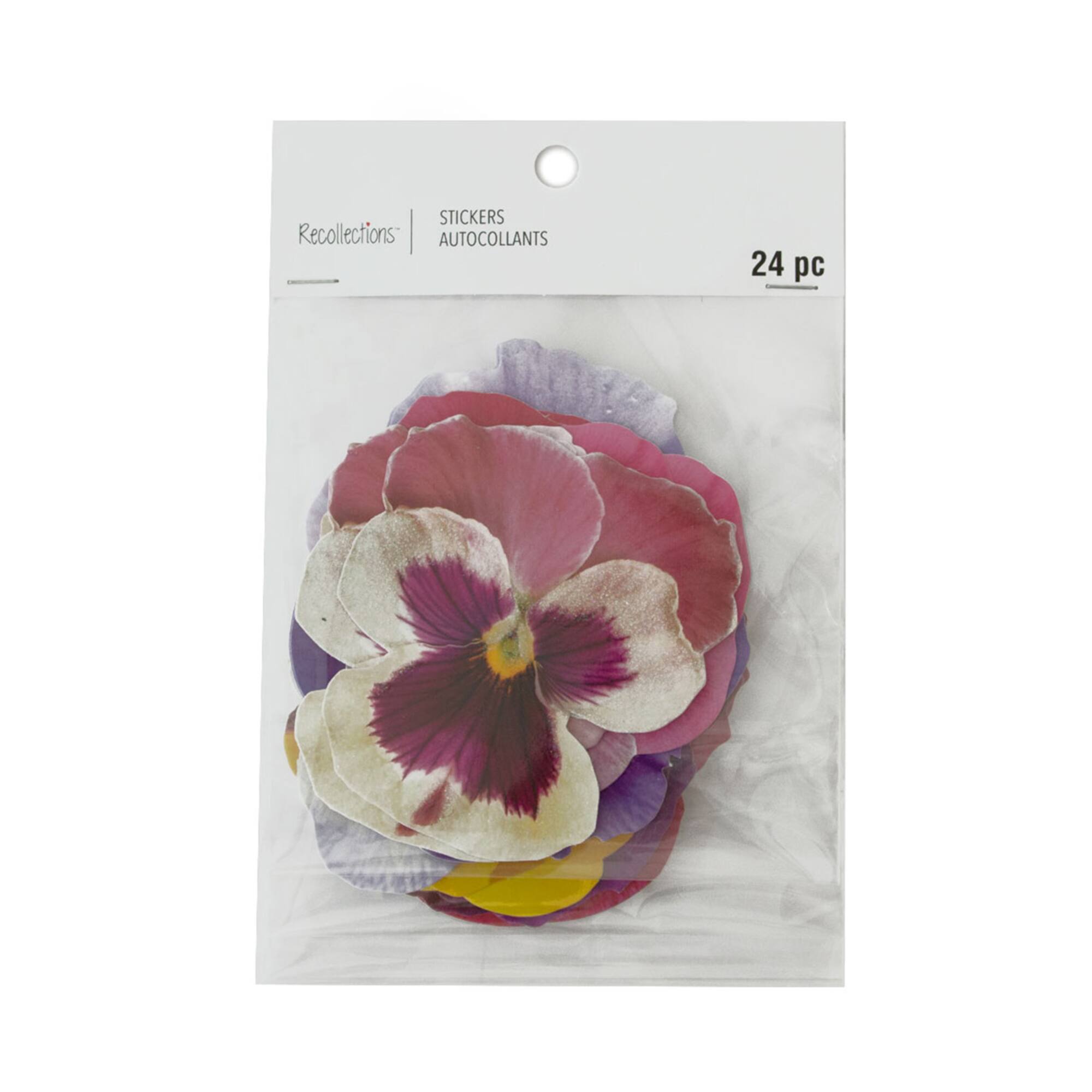 Pansy Die Cut Stickers by Recollections™